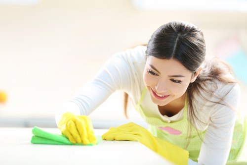 Baking soda deodorizing treatment on a mattress